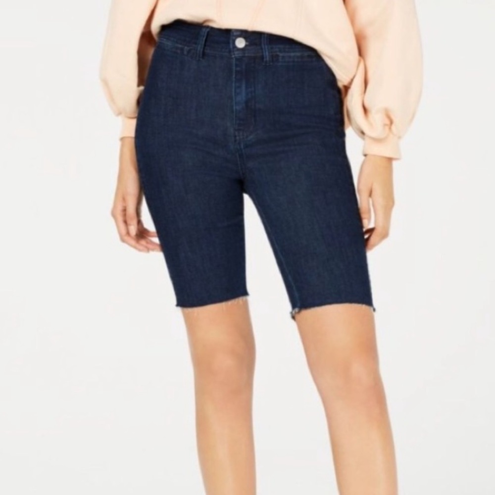 Free People So Chic Biker Shorts 26 NWT Cobalt